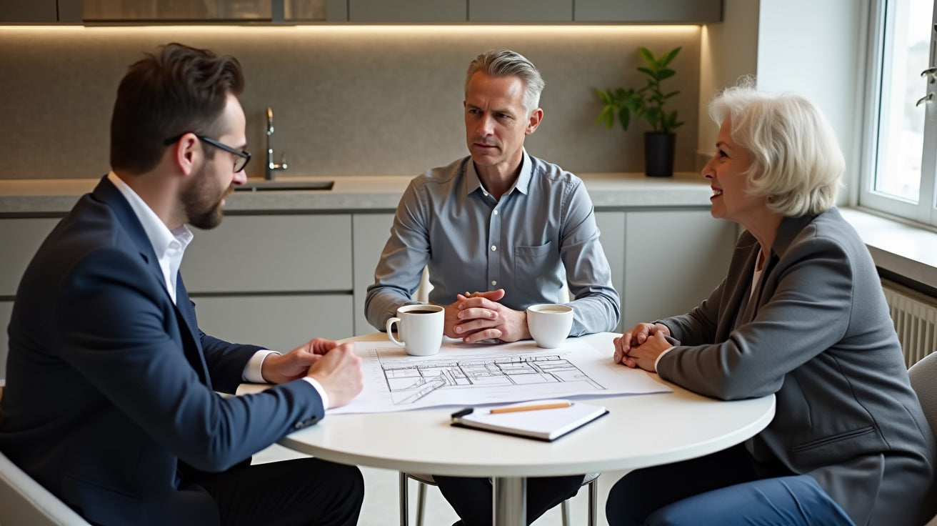 kitchen design meeting